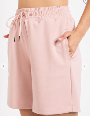 Super Soft Shorts with Pockets Pink