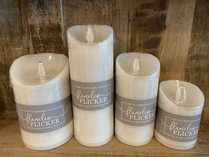 White LED Flameless Candle