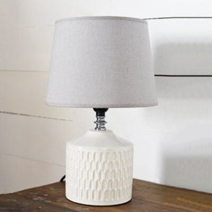 White Ripple Lamp