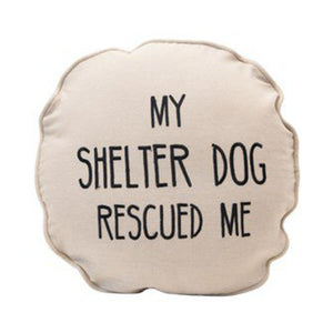 Round Shelter Dog Pillow