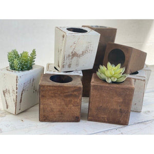 Natural Finish Solid Wood Sugar Mold