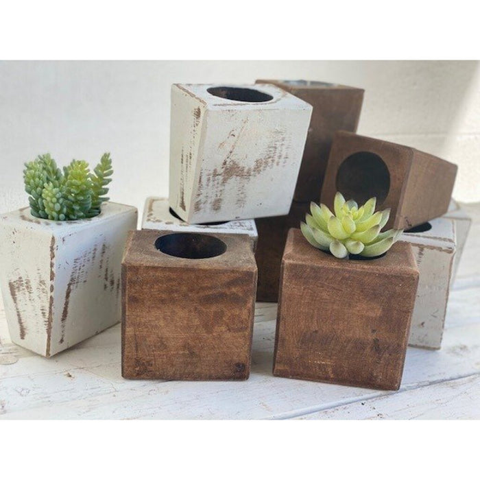 Natural Finish Solid Wood Sugar Mold