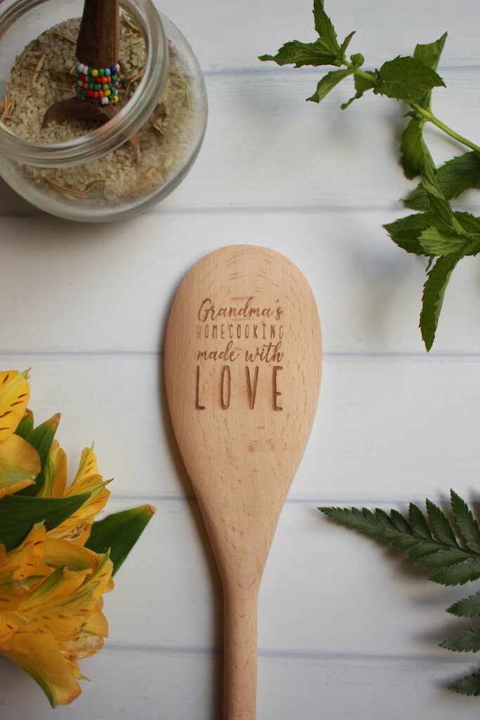Grandma's Home Cooking Wooden Spoon