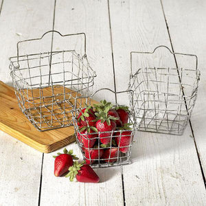 Small Wire Gathering Basket