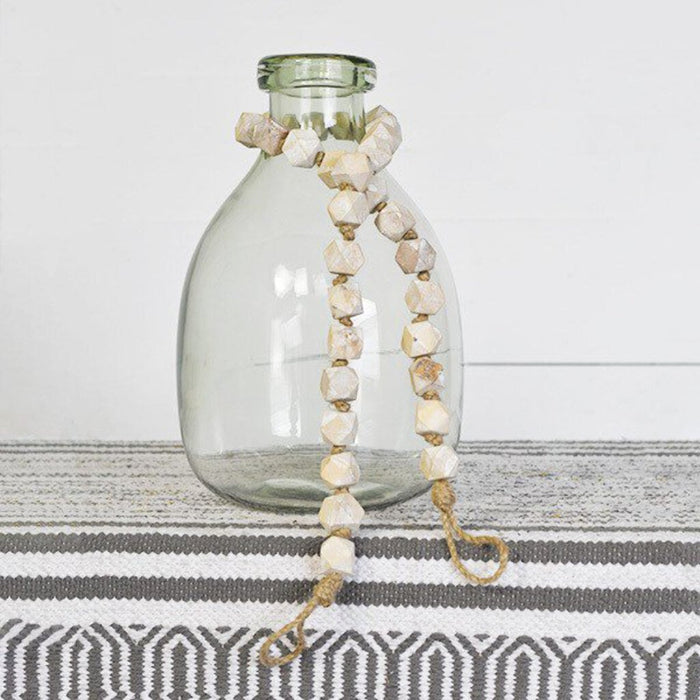 Natural Geometric Bead Strand