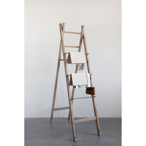 Wood/Metal Decorative Ladder