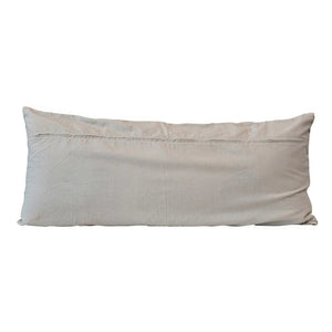 Jacquard Print Lumbar Pillow