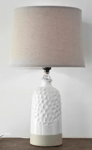 Tall Neutral Table Lamp