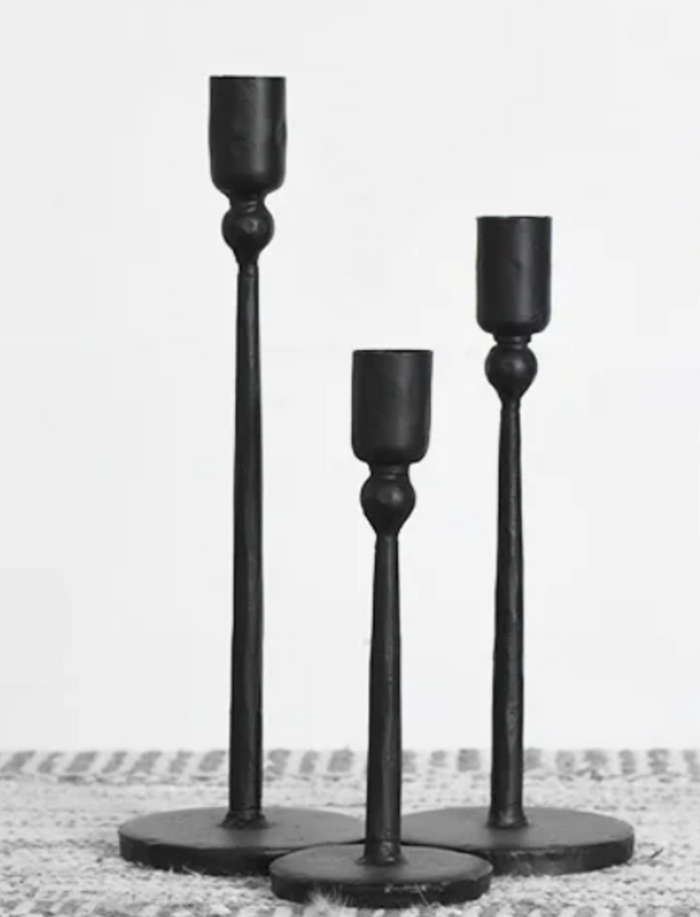 Blacksmith Candle Stick Holder Set