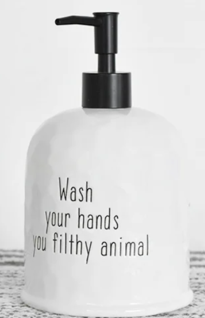 Wash Your Hands Soap Dispenser