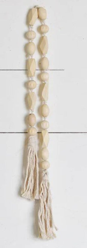 Natural Geometric Bead Strand