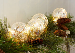 LED Ornament Ball Garland