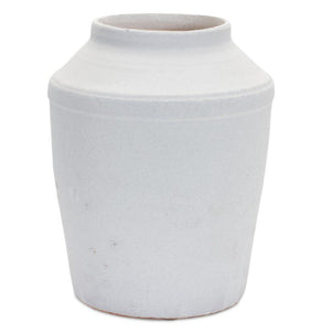 White Terra Cotta Vase