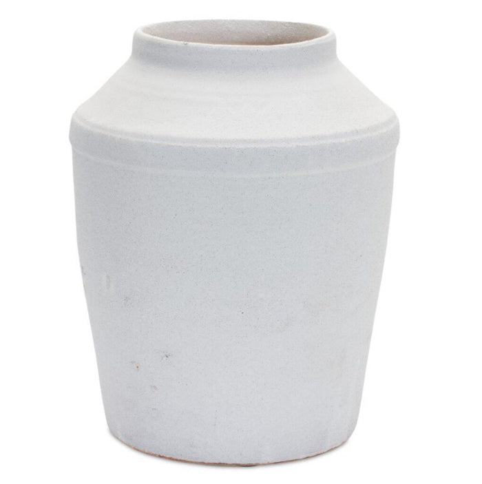 White Terra Cotta Vase