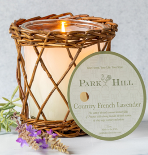 PH Country French Lavender-Willow Candle ENP20555