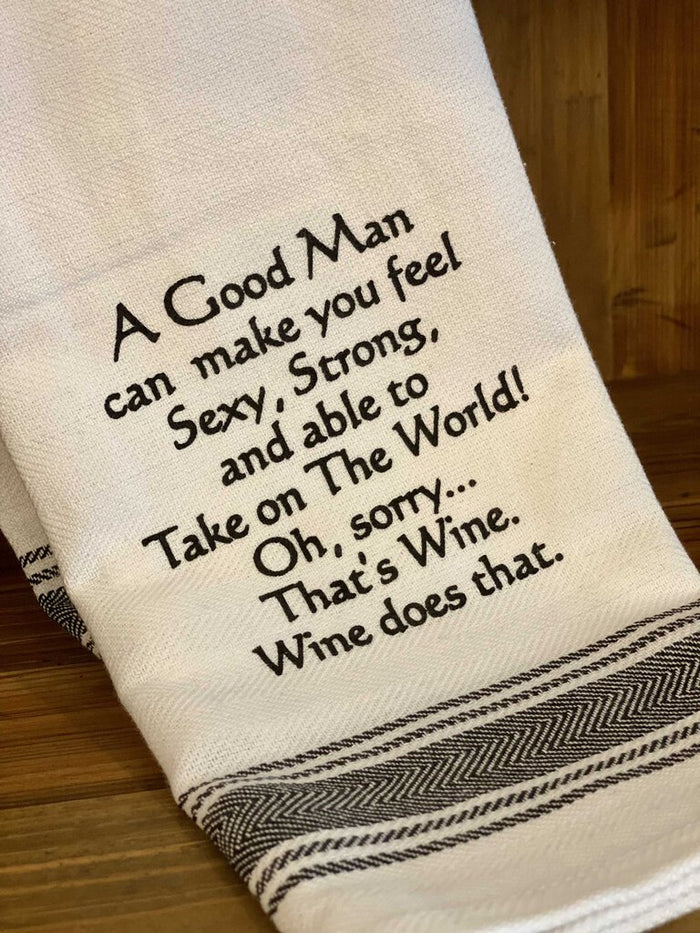 A Good Man Hand Towel