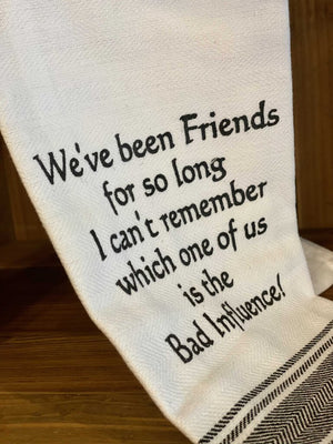 We've Been Friends for so Long Hand Towel
