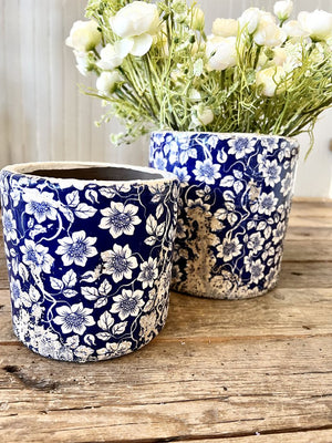 Chippy Patterned Pot