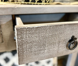 Dark Grey Small Sofa Table
